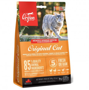 Orijen Cat & Kitten suché krmivo pro kočky Kotě Kuřecí maso, Na ryby, Turecko 340 g