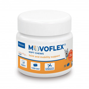 VIRBAC Movoflex S Joints - doplňky stravy pro psy - 30 ks