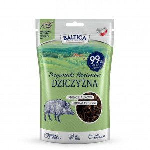 BALTICA Przysmaki regionów Mono Venison - pamlsek pro psa - 80 g