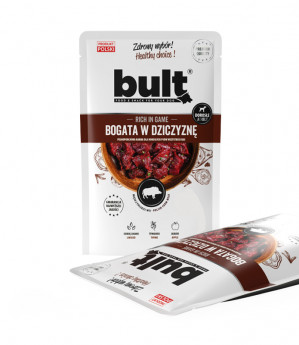 BULT mleté maso bohaté na zvěřinu - vlhké krmivo pro psy - 100g