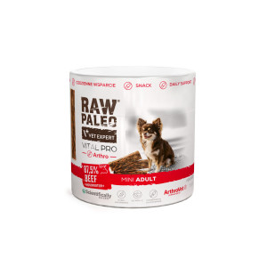 VETEXPERT Raw Paleo Vital Pro Arthro Beef Mini Mono - pamlsek pro psa - 100g
