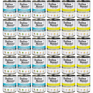 DOLINA NOTECI Premium MIX 2 příchutě – mokré krmivo pro psy – 30×800g