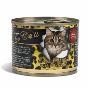 O’CANIS Chicken and duck with safflower oil - mokré krmivo pro kočky - 200g