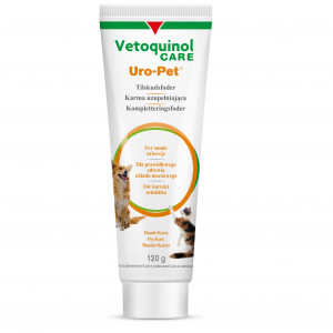 VETOQUINOL Uro-Pet - pasta okyselující moč pro psa a kočku – 120g