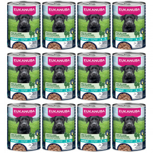 EUKANUBA Life Care Bohatá na jehněčí a brambory - mokré krmivo pro psa - 12x400g