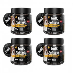 BULT Venison salametti - pamlsek pro psa - 4x150g