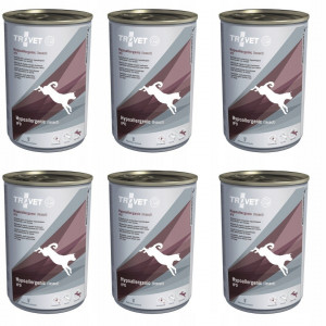 TROVET Hypoalergenní IPD s hmyzem - vlhké krmivo pro psy - 6x400g