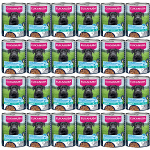 EUKANUBA Life Care Bohatá na pstruha a batáty - mokré krmivo pro psa - 24x400g