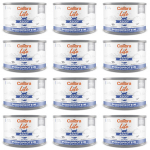 CALIBRA Cat Life Adult Salmon - mokré krmivo pro kočky - 12x200g