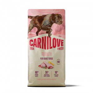 CARNILOVE True Fresh Turkey - suché krmivo pro psy - 12kg