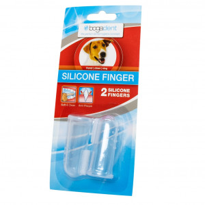 BOGAR Bogadent® Silicone finger - nástavec na prst na odstraňování zubního plaku – 2 ks