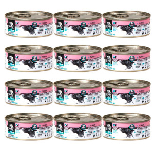 3COTY Turkey Struvite care - mokré krmivo pro kočky - 12x80g