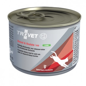 TROVET Renal & Oxalate RID Lamb - mokré krmivo pro kočky - 200g