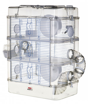 ZOLUX Rody3 Trio White - klec pro hlodavce - 1 kus