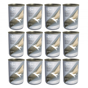 TROVET Intestinal DPD s kachním masem – mokré krmivo pro psy – 12×400 g