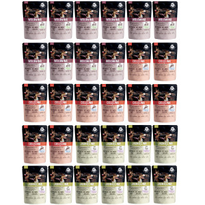 PET REPUBLIC Adult MIX 3 chutí - mokré krmivo pro psy - 30x500 g