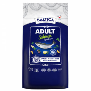BALTICA Excellent Hypoallergenic Adult Large and X-Large breeds Salmon - suché krmivo pro psy - 12kg