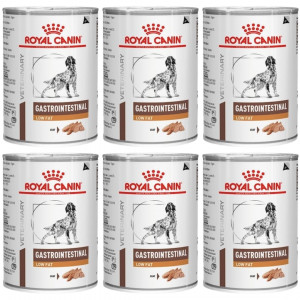 ROYAL CANIN Veterinary Diet Canine Gastrointestinal Low Fat – mokré krmivo pro psy – 6×420 g