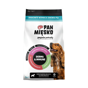 PAN MIĘSKO Special Needs Derma & Immune M Pork with Fish - suché krmivo pro psy - 3kg