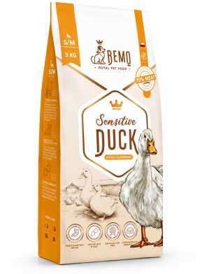 BEMO Sensitive Duck Small/Medium Mono - suché krmivo pro psy - 3kg