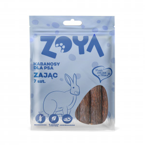 ZOYA Hare sausages - pamlsek pro psa - 7 ks