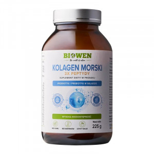 BIOWEN Mořský kolagen 3x peptidy – doplněk stravy pro lidi – 225g