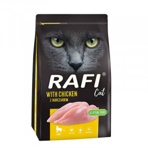 RAFI Cat with chicken - suché krmivo pro kočky - 1,5kg