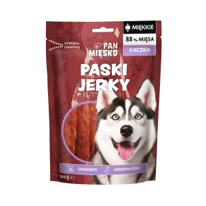 PAN MIĘSKO Jerky Duck - pamlsek pro psa - 100g