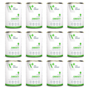 VETEXPERT Veterinary Diet Obesity Dog - vlhké krmivo pro psy - 12x400g