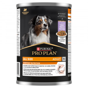 PURINA Pro Plan Everyday nutrition All size Adult Turkey in jelly - vlhké krmivo pro psy - 400g
