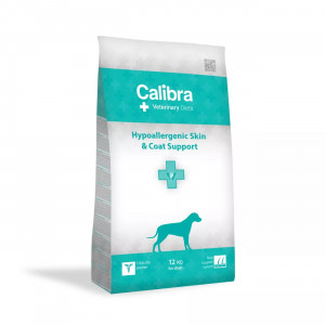 CALIBRA Veterinary Diets Dog Hypoallergenic Skin&Coat - suché krmivo pro psy - 12kg