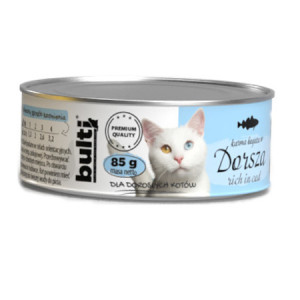 BULTI Cod-rich mleté maso - mokré krmivo pro kočky - 85g