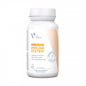 VETEXPERT Immune System - přípravek podporující imunitu pro psy a kočky - 30 kapslí.