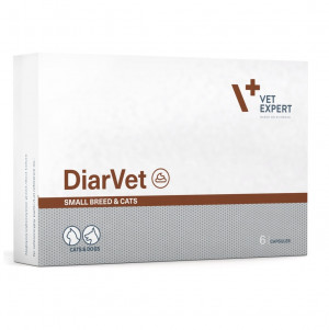 VETEXPERT Diarvet Small breed - doplňky stravy pro psy a kočky - 6 tablet