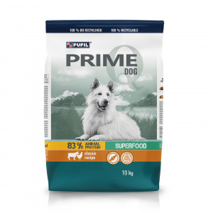PUPIL Prime Mini Rich in poultry with beef - suché krmivo pro psy - 10kg