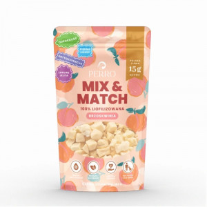 PERRO Mix & Match Peach - pamlsek pro psa - 15g