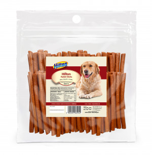 HILTON Soft Rabbit Sticks - psí pochoutka - 500g