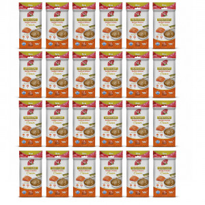 FARMINA N&D Quinoa Cat Skin & Coat Cream with Salmon box mono – pamlsek pro kočku – 24x(4x15g)