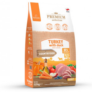 POKUSA Premium Selection Adult Turkey with duck - suché krmivo pro psy - 12kg