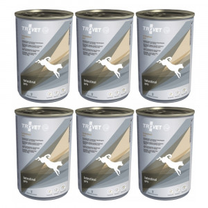 TROVET Intestinal DPD s kachním masem – mokré krmivo pro psy – 6×400 g