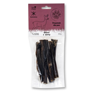 ZOYA Roe deer skin - pamlsek pro psa - 80g