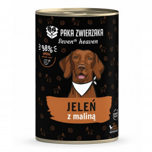 PAKA ZWIERZAKA Seventh Heaven Jelen s malinami Mono - mokré krmivo pro psy - 400g