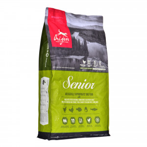 Orijen Senior Kuřecí maso, Na ryby, krocan 11,4 kg