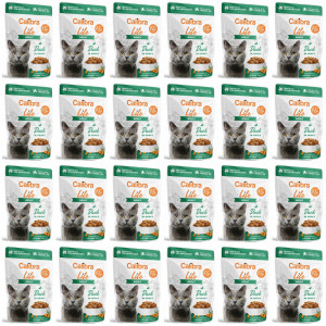 CALIBRA Cat Life Adult Duck in gravy - mokré krmivo pro kočky - 24x85g