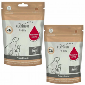 PLATINUM Fit-Bits Protect – pamlsek pro psy – 2x150g