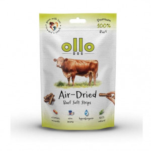 OLLO Air-Dried Beef strips - pamlsek pro psa - 80g