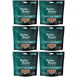 DOLINA NOTECI Training Treats Skin & Coat Care - pamlsek pro psa - 6x130g
