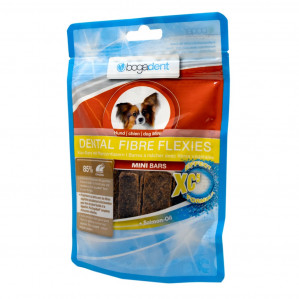 BOGAR Bogadent Dental fibre flexies Mini bars - pamlsek pro psa - 70g