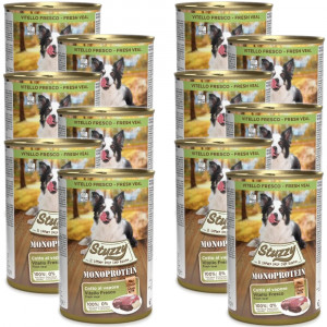 STUZZY Monoprotein Telecí – mokré krmivo pro psy – 12x400g