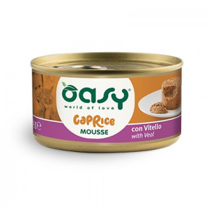 OASY Caprice Mousse Veal - mokré krmivo pro kočky - 85g